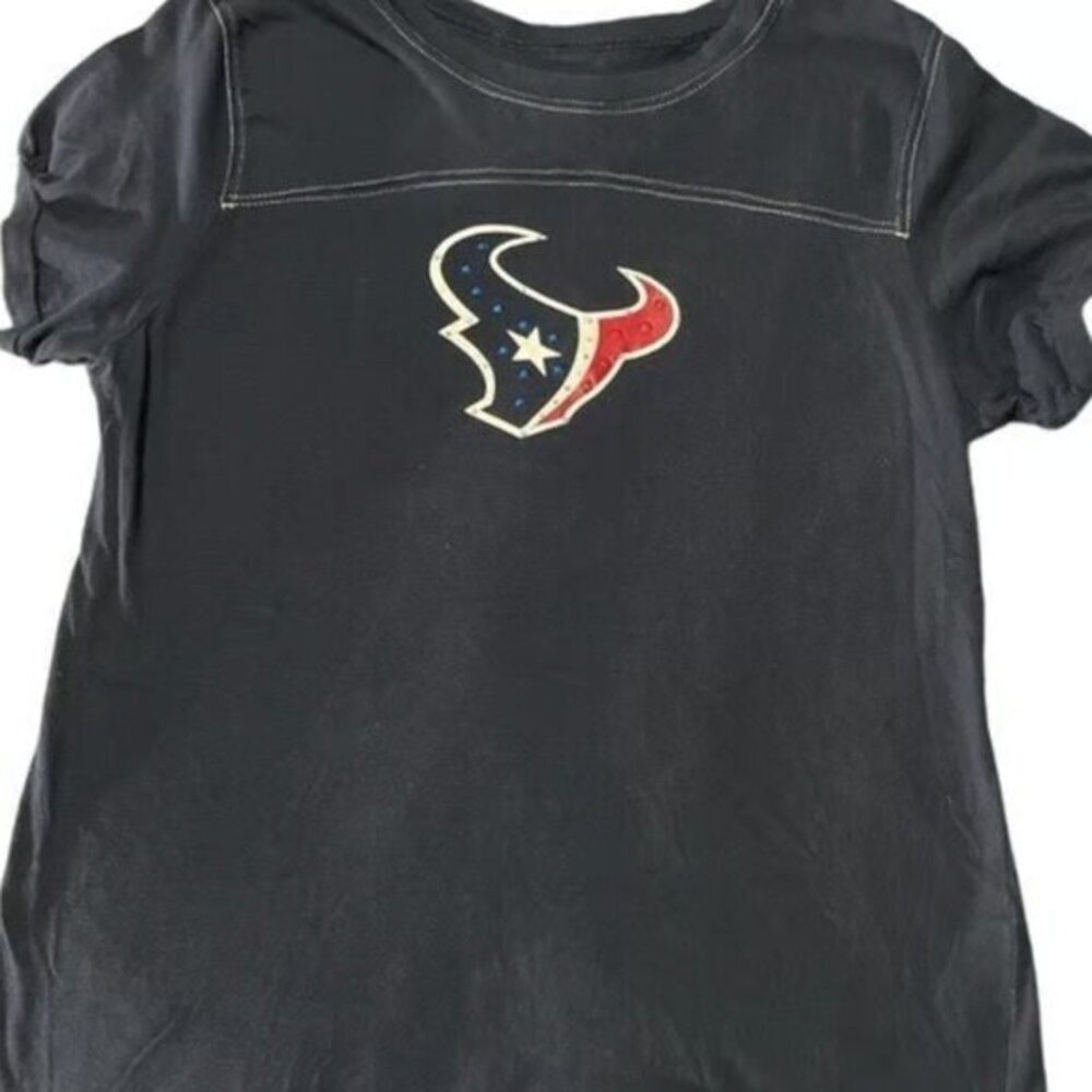 TEAM APPAREL GRAPHIC SHIRT SIZE LARGE GUC Houston Texans #3293